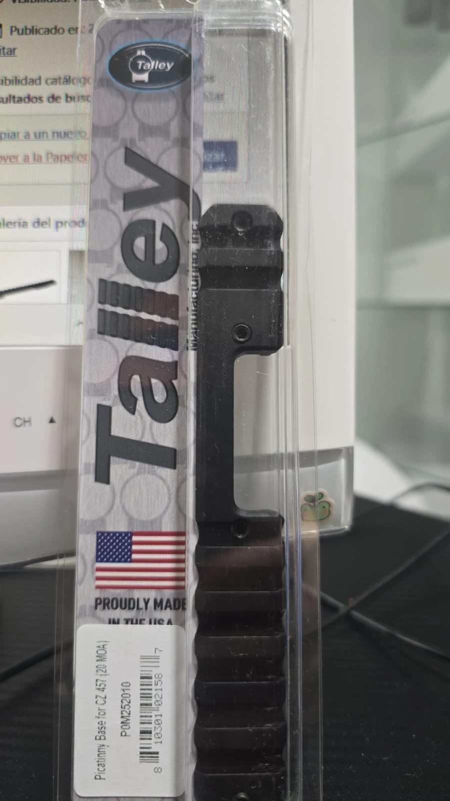 Base Talley Para CZ 457 - 20 MOA - Imagen 3